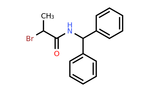 N-Benzhydryl-2-bromopropanamide