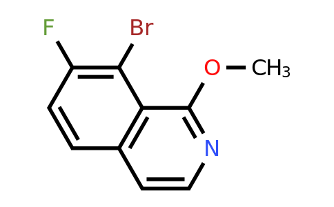 2349397-49-3 | 8-Bromo-7-fluoro-1-methoxyisoquinoline