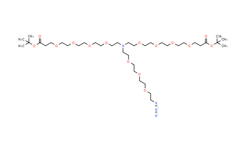 2353409-58-0 | N-(Azido-PEG3)-N-bis(PEG4-Boc)