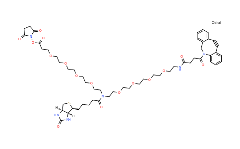 2353409-72-8 | N-(DBCO-PEG4)-N-Biotin-PEG4-NHS