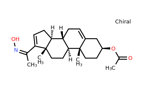 (3S,8R,9S,10R,13S,14S)-17-((Z)-1-(hydroxyimino)ethyl)-10,13-dimethyl-2,3,4,7,8,9,10,11,12,13,14,15-dodecahydro-1H-cyclopenta[a]phenanthren-3-yl acetate