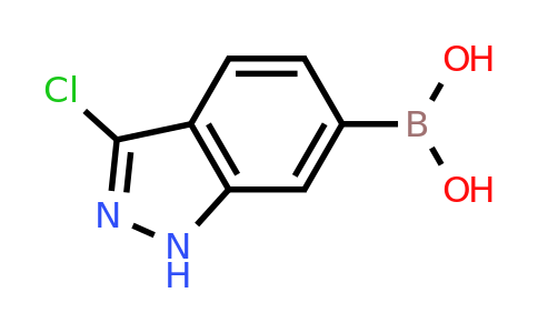 2364439-37-0 | 3-Chloro-1H-indazole-6-boronic acid