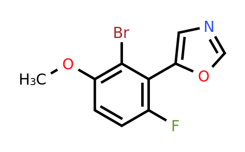 2364585-09-9 | 5-(2-Bromo-6-fluoro-3-methoxyphenyl)oxazole