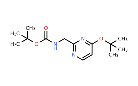 2365420-00-2 | (4-tert-Butoxy-pyrimidin-2-ylmethyl)-carbamic acid tert-butyl ester