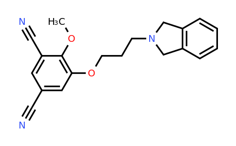 2366255-54-9 | 5-(3-(Isoindolin-2-yl)propoxy)-4-methoxyisophthalonitrile