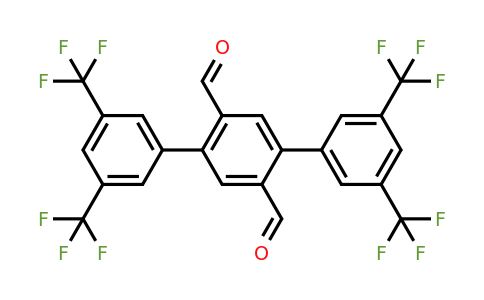 3,3'',5,5''-Tetrakis(trifluoromethyl)-[1,1':4',1''-terphenyl]-2',5'-dicarbaldehyde