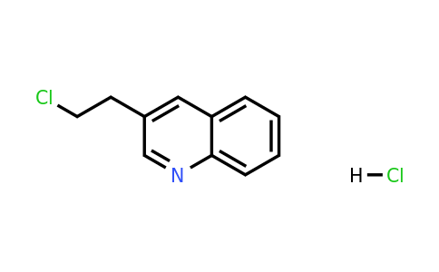 2368871-60-5 | 3-(2-Chloroethyl)quinoline hydrochloride