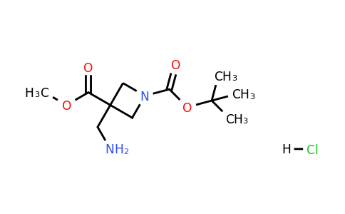 2375273-24-6 | O1-tert-butyl O3-methyl 3-(aminomethyl)azetidine-1,3-dicarboxylate;hydrochloride