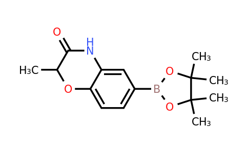 2377233-83-3 | 2-Methyl-6-(4,4,5,5-tetramethyl-1,3,2-dioxaborolan-2-yl)-2H-benzo[b][1,4]oxazin-3(4H)-one