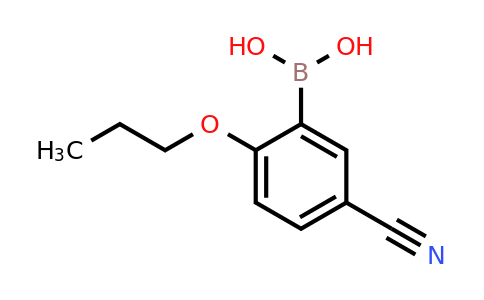 5-Cyano-2-propoxyphenylboronic acid