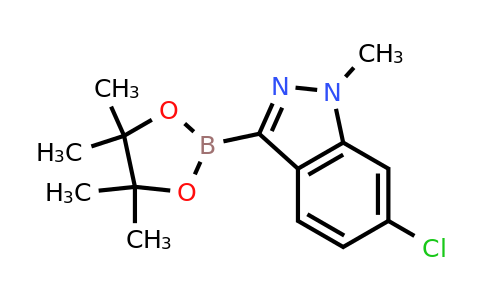 2377606-80-7 | 6-Chloro-1-methyl-3-(4,4,5,5-tetramethyl-1,3,2-dioxaborolan-2-yl)-1H-indazole
