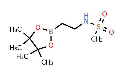 2377606-93-2 | N-[2-(Tetramethyl-1,3,2-dioxaborolan-2-yl)ethyl]methanesulfonamide