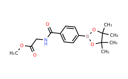 2377607-09-3 | Methyl 2-{[4-(tetramethyl-1,3,2-dioxaborolan-2-yl)phenyl]formamido}acetate