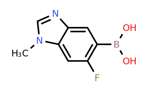 2377607-53-7 | (6-Fluoro-1-methyl-1,3-benzodiazol-5-yl)boronic acid
