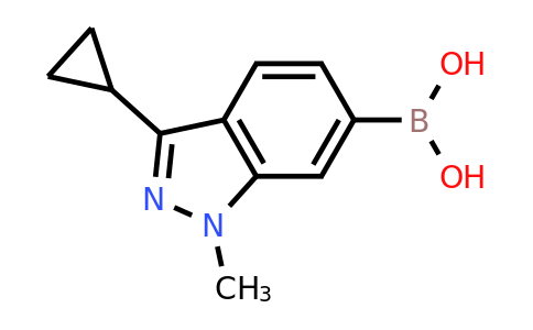 2377607-66-2 | (3-Cyclopropyl-1-methylindazol-6-yl)boronic acid