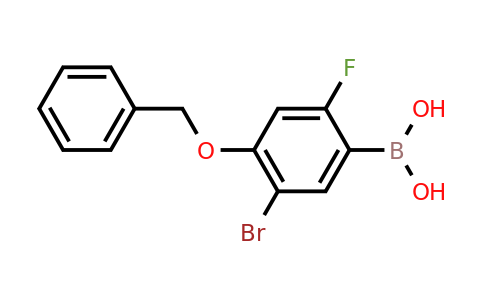 4-(Benzyloxy)-5-bromo-2-fluorophenylboronic acid