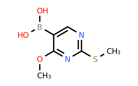 2377607-89-9 | 4-Methoxy-2-(methylthio)pyrimidin-5-ylboronic acid