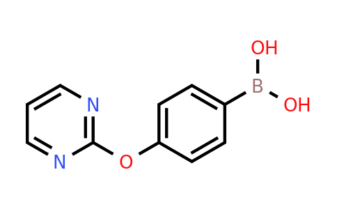 2377608-94-9 | [4-(Pyrimidin-2-yloxy)phenyl]boronic acid