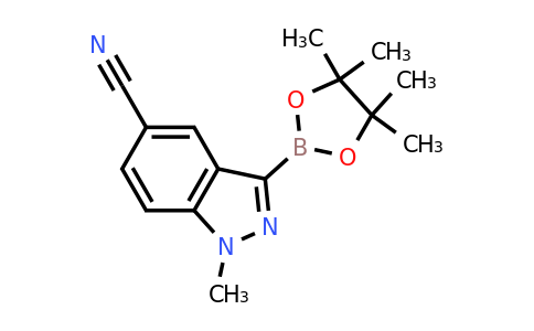 2377609-00-0 | 1-Methyl-3-(4,4,5,5-tetramethyl-1,3,2-dioxaborolan-2-yl)-indazole-5-carbonitrile