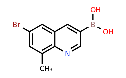 2377609-15-7 | 6-Bromo-8-methylquinoline-3-boronic acid
