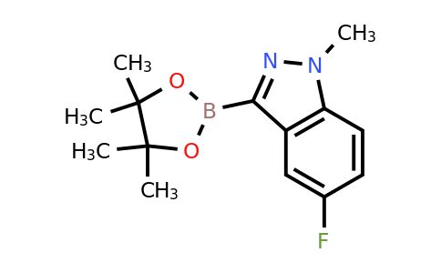 2377610-46-1 | 5-Fluoro-1-methyl-3-(4,4,5,5-tetramethyl-1,3,2-dioxaborolan-2-yl)-indazole