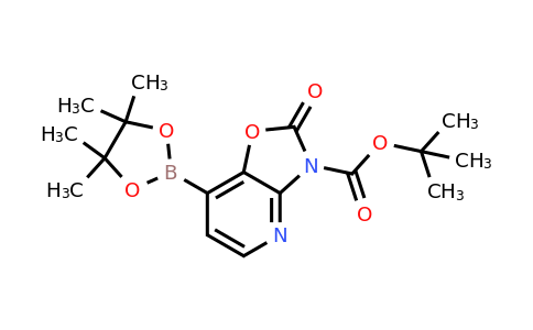 2377610-50-7 | tert-Butyl 2-oxo-7-(4,4,5,5-tetramethyl-1,3,2-dioxaborolan-2-yl)oxazolo[4,5-b]pyridine-3(2h)-carboxylate