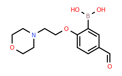 5-Formyl-2-(2-morpholinoethoxy)phenylboronic acid