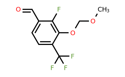2-Fluoro-3-(methoxymethoxy)-4-(trifluoromethyl)benzaldehyde