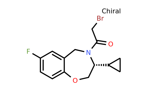 2379411-64-8 | (R)-2-Bromo-1-(3-cyclopropyl-7-fluoro-2,3-dihydrobenzo[f][1,4]oxazepin-4(5H)-yl)ethan-1-one