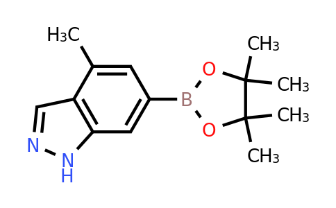 2379560-82-2 | 4-Methyl-6-(tetramethyl-1,3,2-dioxaborolan-2-yl)-1H-indazole