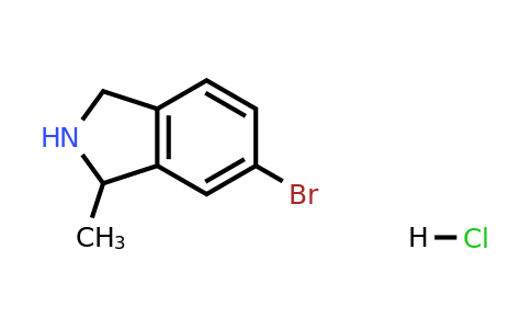 2379651-44-0 | 6-Bromo-1-methyl-2,3-dihydro-1H-isoindole hydrochloride