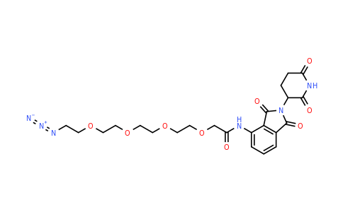 2380273-68-5 | 14-Azido-N-(2-(2,6-dioxopiperidin-3-yl)-1,3-dioxoisoindolin-4-yl)-3,6,9,12-tetraoxatetradecanamide