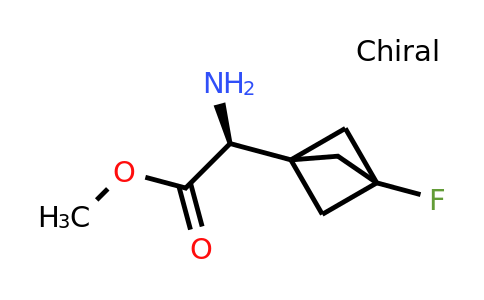 2380456-45-9 | methyl (2S)-2-amino-2-(3-fluoro-1-bicyclo[1.1.1]pentanyl)acetate