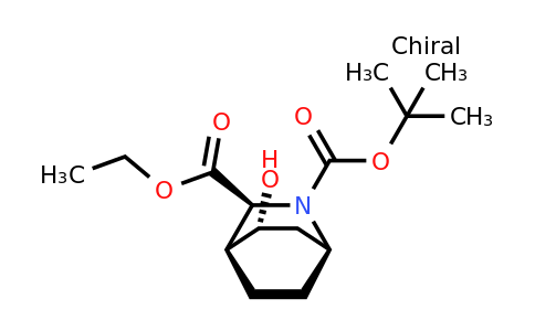 2380459-95-8 | O2-tert-butyl O3-ethyl (1S,3S,4S,5R)-5-hydroxy-2-azabicyclo[2.2.2]octane-2,3-dicarboxylate