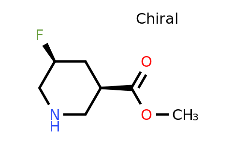 2382115-93-5 | methyl (3R,5S)-5-fluoropiperidine-3-carboxylate