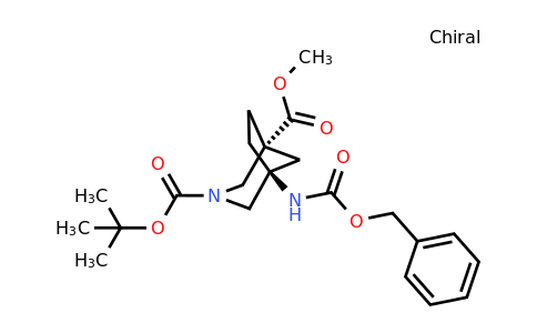 2382387-81-5 | O3-tert-butyl O1-methyl (1R,5S)-5-(benzyloxycarbonylamino)-3-azabicyclo[3.2.1]octane-1,3-dicarboxylate