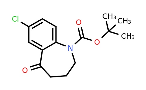 2383664-97-7 | tert-Butyl 7-chloro-5-oxo-2,3,4,5-tetrahydro-1H-benzo[b]azepine-1-carboxylate