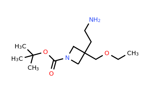 2386298-16-2 | tert-butyl 3-(2-aminoethyl)-3-(ethoxymethyl)azetidine-1-carboxylate