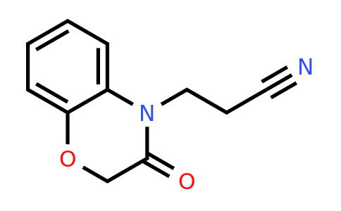 23866-12-8 | 3-(3-Oxo-2,3-dihydro-4H-benzo[b][1,4]oxazin-4-yl)propanenitrile