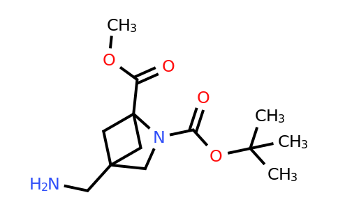 2386682-92-2 | O2-tert-butyl O1-methyl 4-(aminomethyl)-2-azabicyclo[2.1.1]hexane-1,2-dicarboxylate