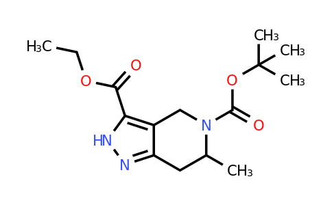 2386981-64-0 | O5-tert-butyl O3-ethyl 6-methyl-2,4,6,7-tetrahydropyrazolo[4,3-c]pyridine-3,5-dicarboxylate