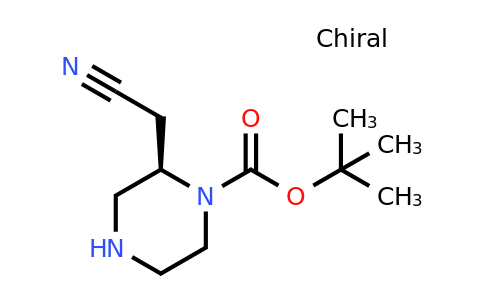 2387560-41-8 | (R)-tert-Butyl 2-(cyanomethyl)piperazine-1-carboxylate