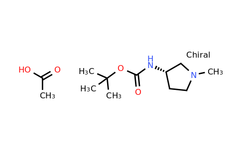 2387569-64-2 | Acetic acid tert-Butyl n-[(3S)-1-methylpyrrolidin-3-yl]carbamate
