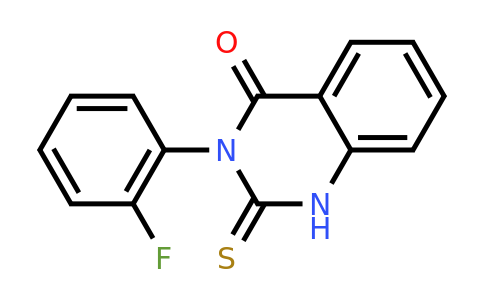 3-(2-Fluorophenyl)-2-thioxo-2,3-dihydroquinazolin-4(1H)-one