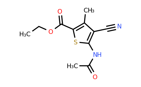 23903-49-3 | Ethyl 5-acetamido-4-cyano-3-methylthiophene-2-carboxylate