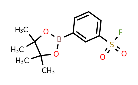 3-(4,4,5,5-Tetramethyl-1,3,2-dioxaborolan-2-yl)benzenesulfonyl fluoride