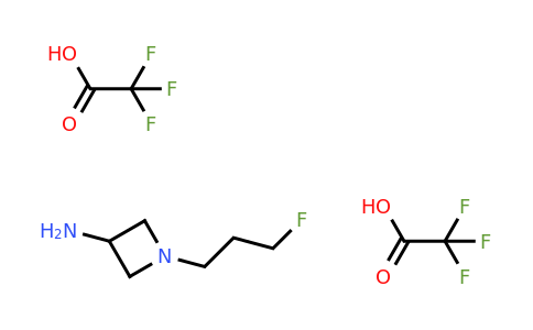 1-(3-Fluoropropyl)azetidin-3-amine bis(2,2,2-trifluoroacetate)