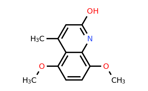 5,8-Dimethoxy-4-methylquinolin-2-ol