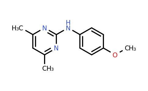 23951-85-1 | n-(4-Methoxyphenyl)-4,6-dimethylpyrimidin-2-amine