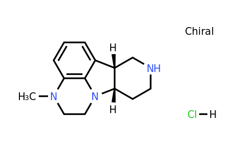 2402752-92-3 | (6bR,10aS)-3-Methyl-2,3,6b,7,8,9,10,10a-octahydro-1H-pyrido[3',4':4,5]pyrrolo[1,2,3-de]quinoxaline hydrochloride